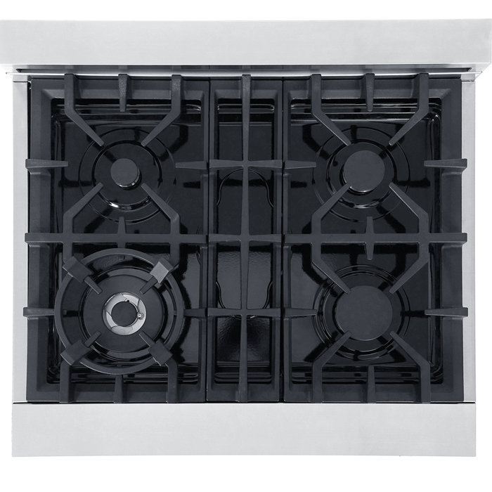 Cosmo GRP Series 30" 3.9 Cubic Feet Smart Gas Freestanding Convection